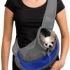 Foldable Pet Carrier Bag - Breathable Shoulder Bag for Small Dogs & Cats