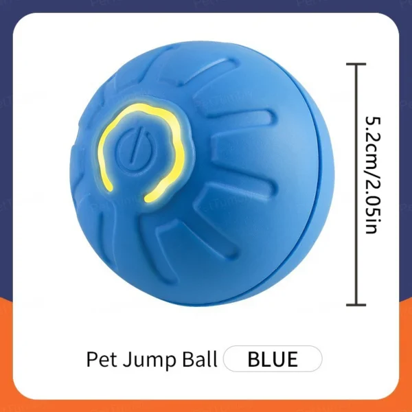 Automatic Moving Dog Ball - Smart Interactive Toy with Random Bouncing