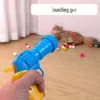 Cat Ball Launcher Toy - Plush Balls with Shooting Gun