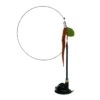 Sa9c7a94860554cfa89f82b0eee2dade41.webp Interactive Cat Feather Toy - Suction Cup Mounted with Replaceable Feathers