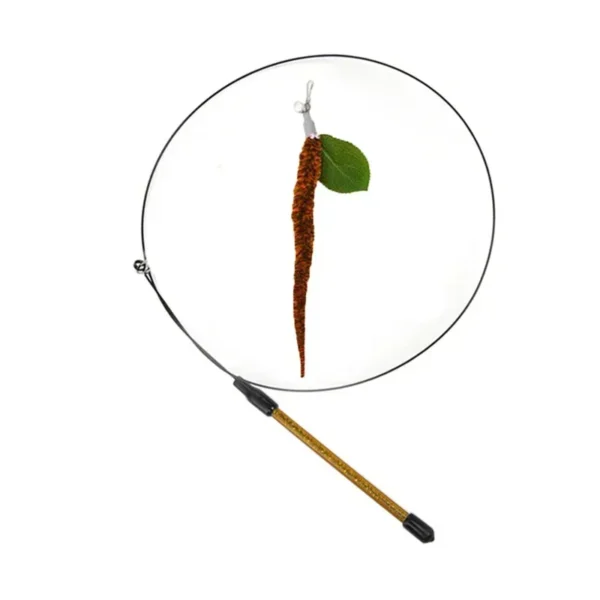 Sab2aba796b82420d913699e42aeae328b.webp Interactive Cat Feather Toy - Suction Cup Mounted with Replaceable Feathers