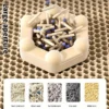 Sb3f0a79de6764908ab22d3eae1768be3i.webp Honeycomb Cat Litter Mat - Double Layer Waterproof & Easy Clean Design