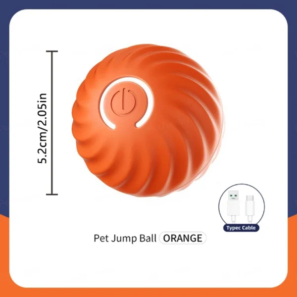 Automatic Moving Dog Ball - Smart Interactive Toy with Random Bouncing