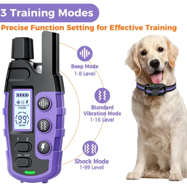 Sb64c3db5bff94fa4b891a79b196e8a13D.webp Dog Training Collar - Long Range Remote for 5-120lb Dogs