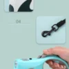 5m Automatic Retractable Dog Leash LED Luminous rechargeable For Medium Large Dogs Cats Retractable Durable Pet Supplies Leash