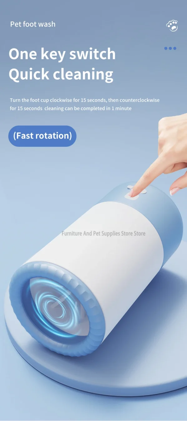 Sbcb892d29b6f4843a18679e65e0716af1.webp Electric Paw Cleaner - USB Rechargeable Automatic Paw Washer