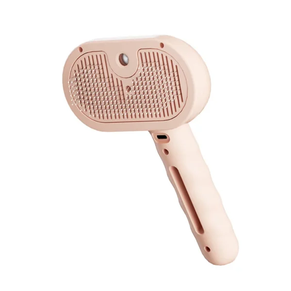 Sbfe22f0fdb934e3082084c149ee091fa5.webp Electric Steamer Brush - 3-in-1 Dog Grooming with Hydration Spray