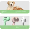 Sc16b31584a80426d938b5e492a670b90I.webp Electric Steamer Brush - 3-in-1 Dog Grooming with Hydration Spray