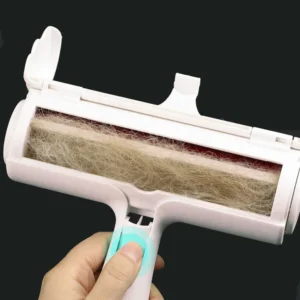 Sc194c62c1ab84a2dad1a8399df7c7cabl.webp Reusable Pet Hair Remover Roller - Self-Cleaning Furniture Brush