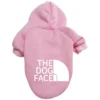 Hooded Pet Jacket - Dog Face Wind Coat Hoodie for Small to Large Dogs