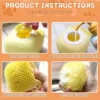 2-in-1 Pet Bath Brush - Silicone Grooming Comb & Shampoo Dispenser