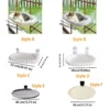 Sd0a6f87ae91b449e9242bb73a68cdc40g.webp Detachable Cat Desk Hammock No-punching Strong Load-bearing Window Cat Hammock Stable Comfortable Pet Hanging Bed Balcony