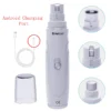 USB Rechargeable Dog Nail Grinder - Quiet Electric Claw Trimmer with 2 Speeds