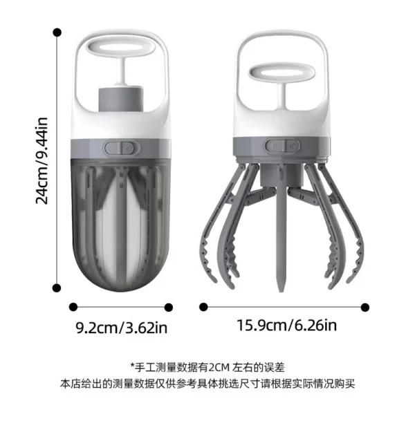 Sd96f77a09515485ab19addd3c3590e1ey.webp Portable Poop Scooper - Handheld Waste Cleaner with Built-in Bag Fecal Dispenser