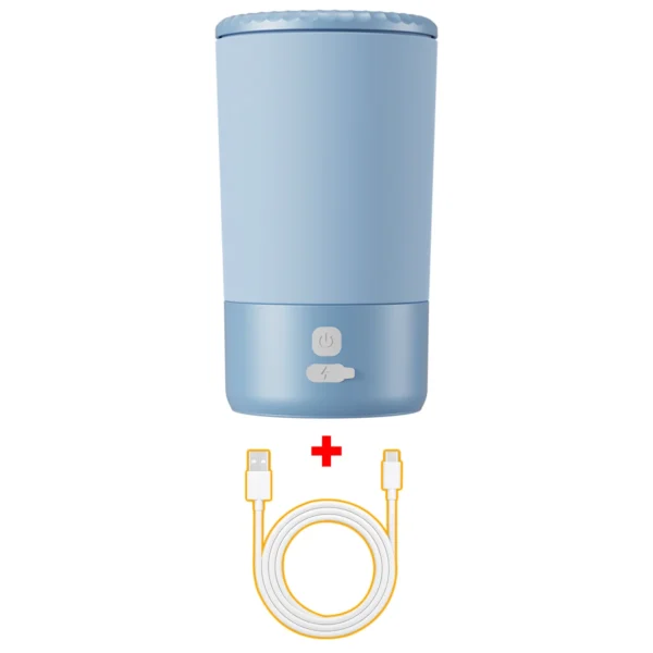 Sdfdddb15352a4da38fb0a370219f65b3B.webp Electric Paw Cleaner - USB Rechargeable Automatic Paw Washer