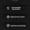 LED Retractable Dog Leash - Illuminated Roulette Leash with 3M/5M Options