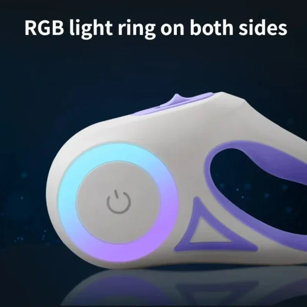 LED Retractable Dog Leash - Illuminated Roulette Leash with 3M/5M Options
