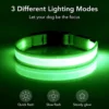 Sf51d8b2bcce34865893774b0f22bc0fcf.webp LED Luminous Dog Collar Adjustable Flashing USB Charging Glowing Collar Night Light Harness For Big Medium Small Dogs Pet Items