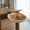 Sfc8f5abcb81b49568e85194ba4aa8f7a1.webp Detachable Cat Desk Hammock No-punching Strong Load-bearing Window Cat Hammock Stable Comfortable Pet Hanging Bed Balcony